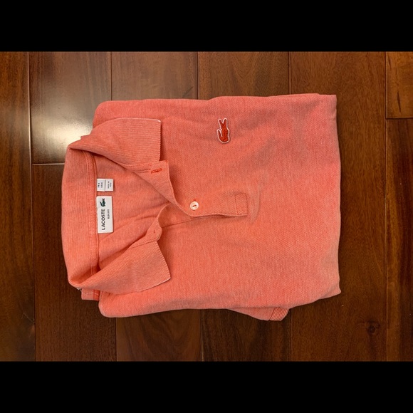 Lacoste Slim Fit Pink Polo - Picture 2 of 7